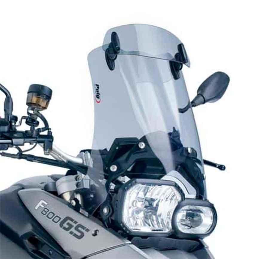 CUPULA PARABRISAS PUIG TOURING CON VISERA BMW F650GS/F800GS 08'-17' CON HUMO 5914H