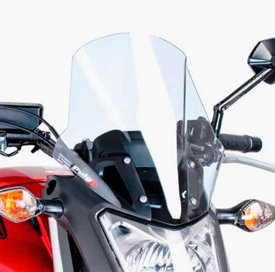 CUPULA PARABRISAS PUIG RACING HONDA NC750S 14-18' CON TRANSPARENTE 5991W
