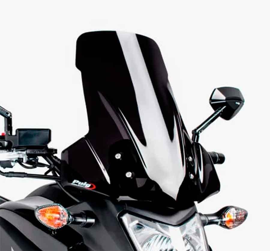 CUPULA PARABRISAS PUIG TOURING HONDA NC700X 12-13' CON NEGRO 5992N