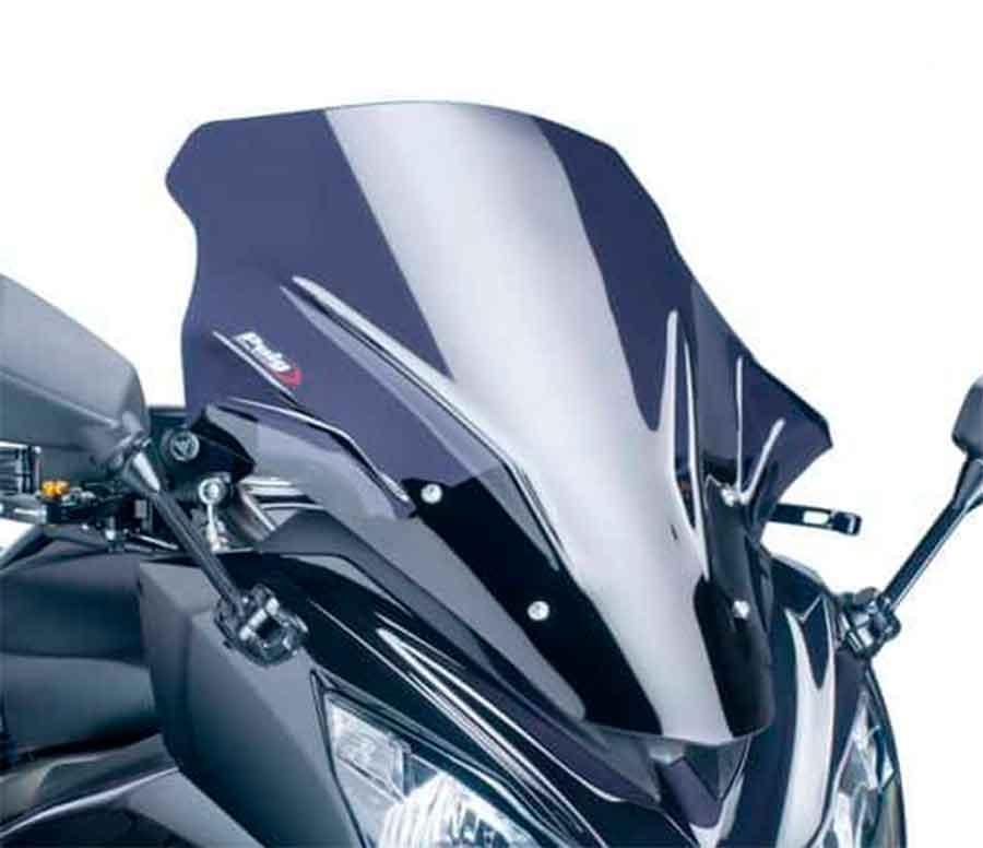CUPULA PARABRISAS PUIG RACING KAWASAKI ER6F 12-17' CON FUME OSCURO 5998F