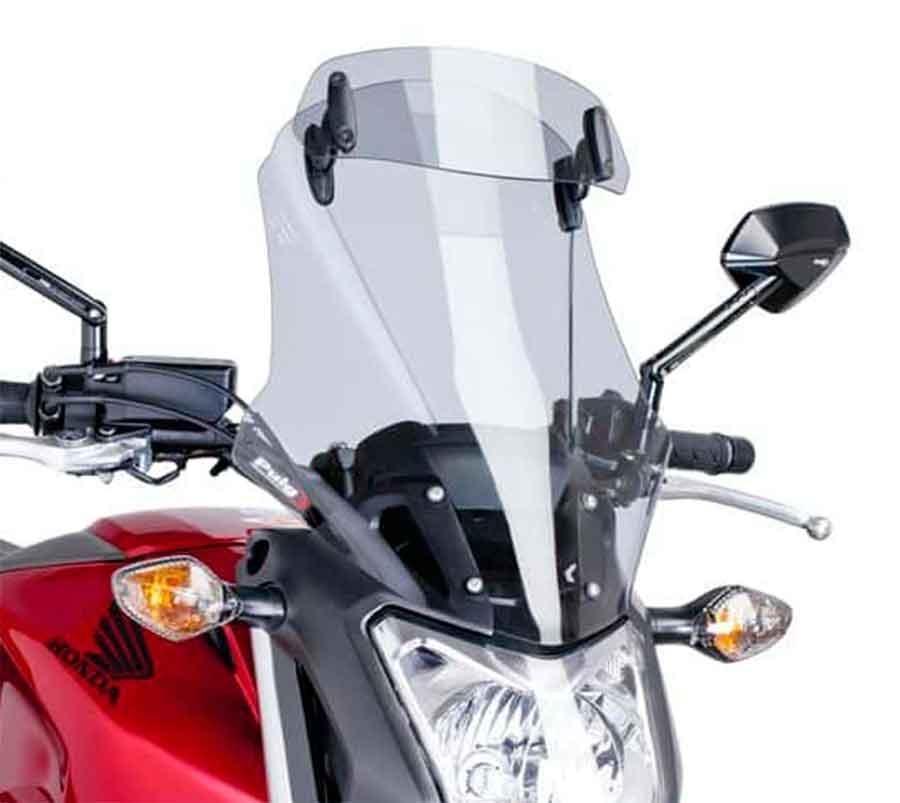 CUPULA PARABRISAS PUIG TOURING CON VISERA HONDA NC750S 14-18' CON HUMO 6001H