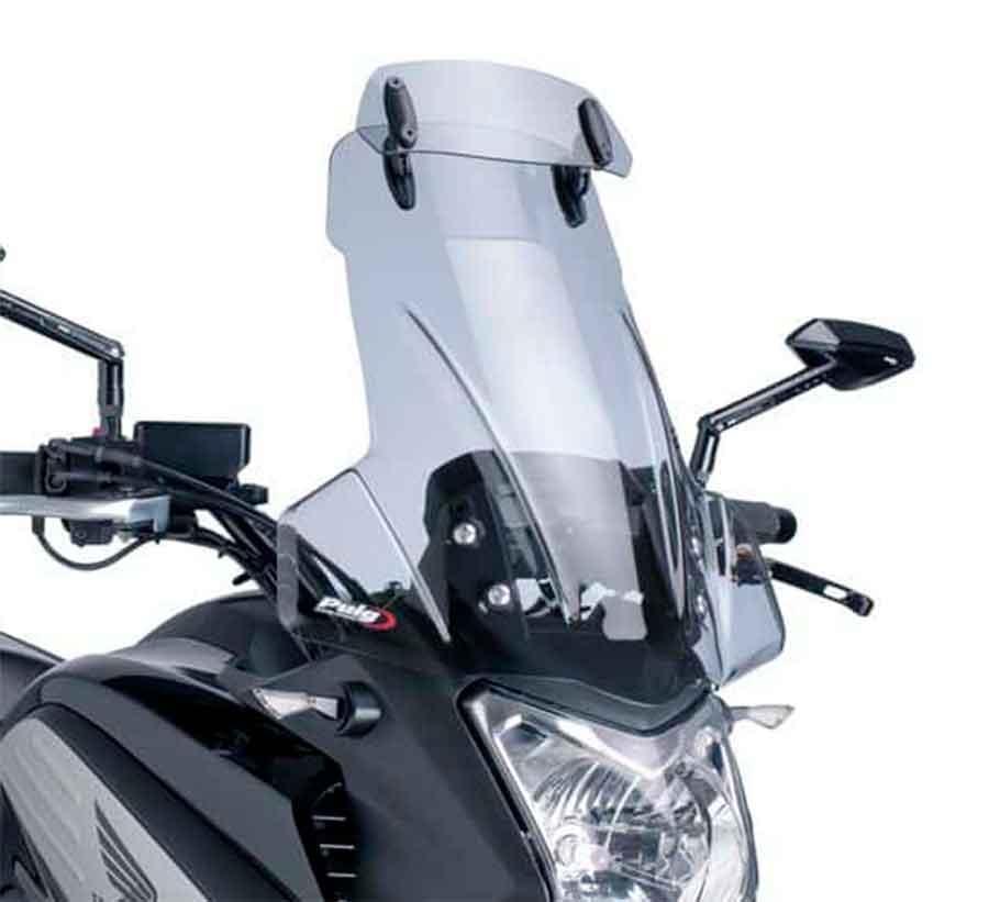 CUPULA PARABRISAS PUIG TOURING CON VISERA HONDA NC700X 12-13' CON HUMO 6002H