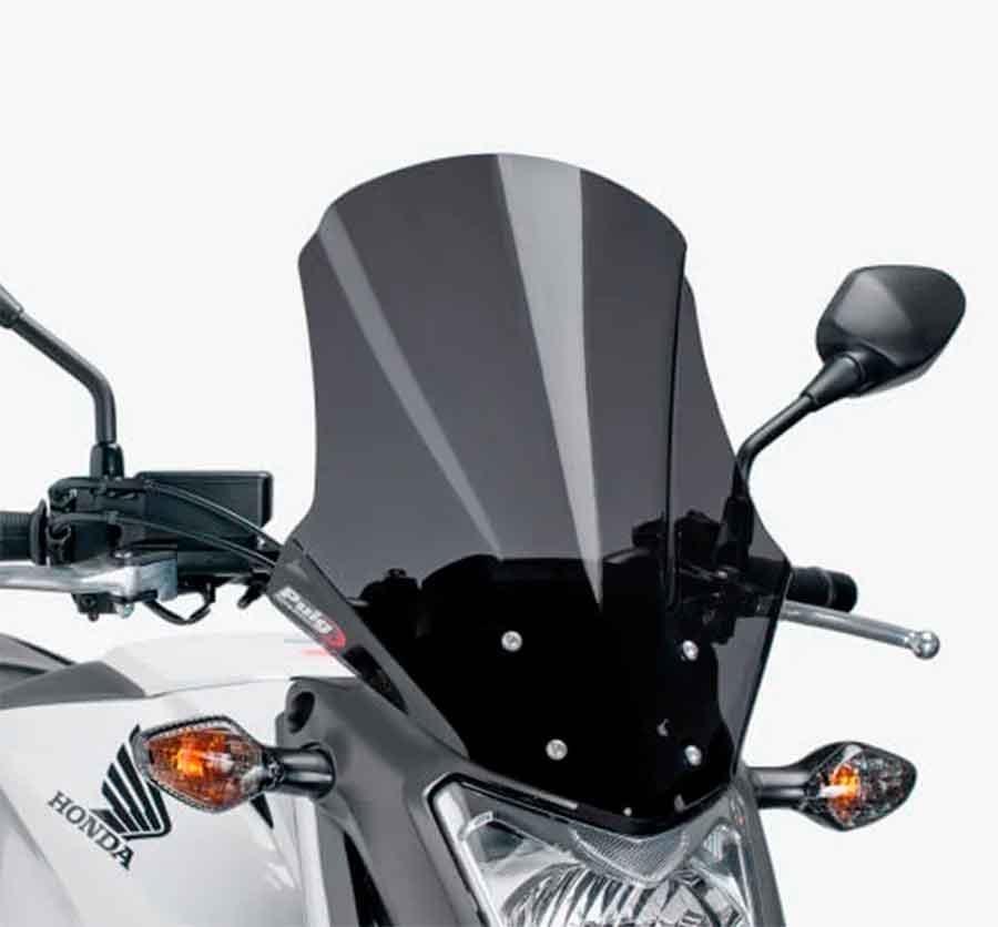 CUPULA PARABRISAS PUIG TOURING HONDA NC750S 14-18' CON AHUMADO OSCURO 6361F