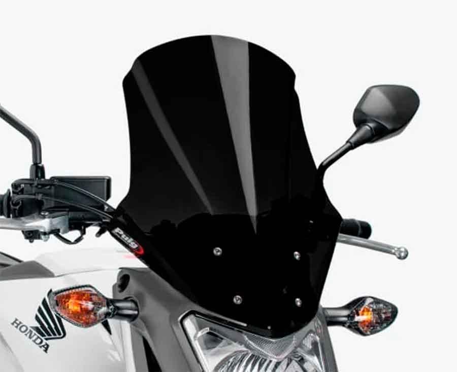 CUPULA PARABRISAS PUIG TOURING HONDA NC750S 14-18' CON NEGRO 6361N