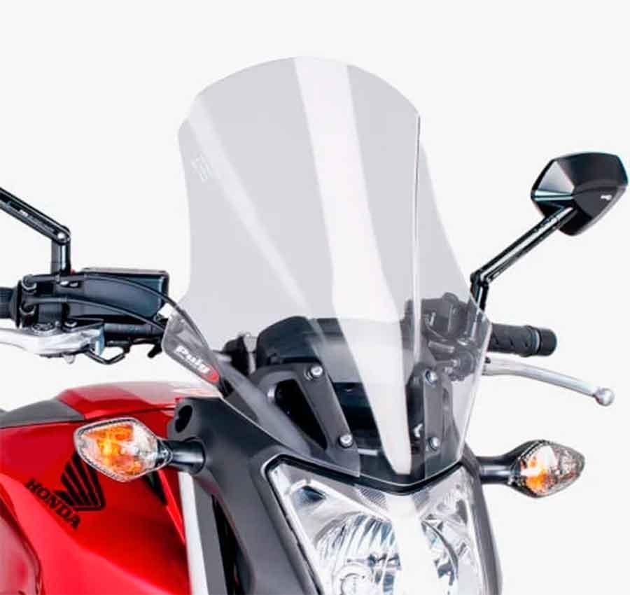 CUPULA PARABRISAS PUIG TOURING HONDA NC750S 14-18' CON TRANSPARENTE 6361W