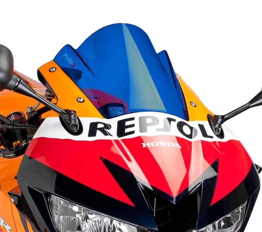 CUPULA PARABRISAS PUIG RACING HONDA CBR600RR 13-17 CON AZUL 6478A