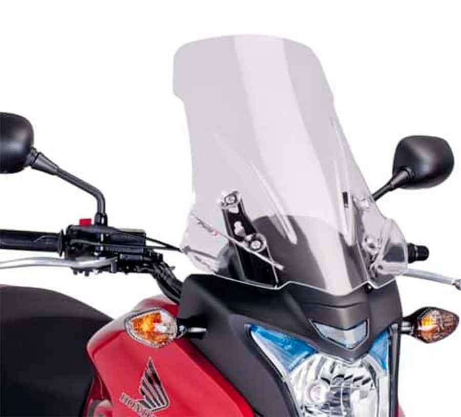 CUPULA PARABRISAS PUIG TOURING HONDA CB500X 13-15' CON TRANSPARENTE 6480W