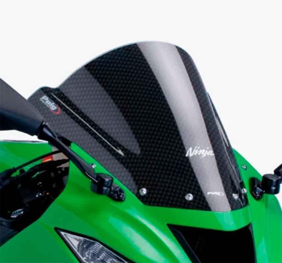 CUPULA PARABRISAS PUIG RACING KAWASAKI ZX6R 636 9-17'/ZX10R 8-10' 6482C