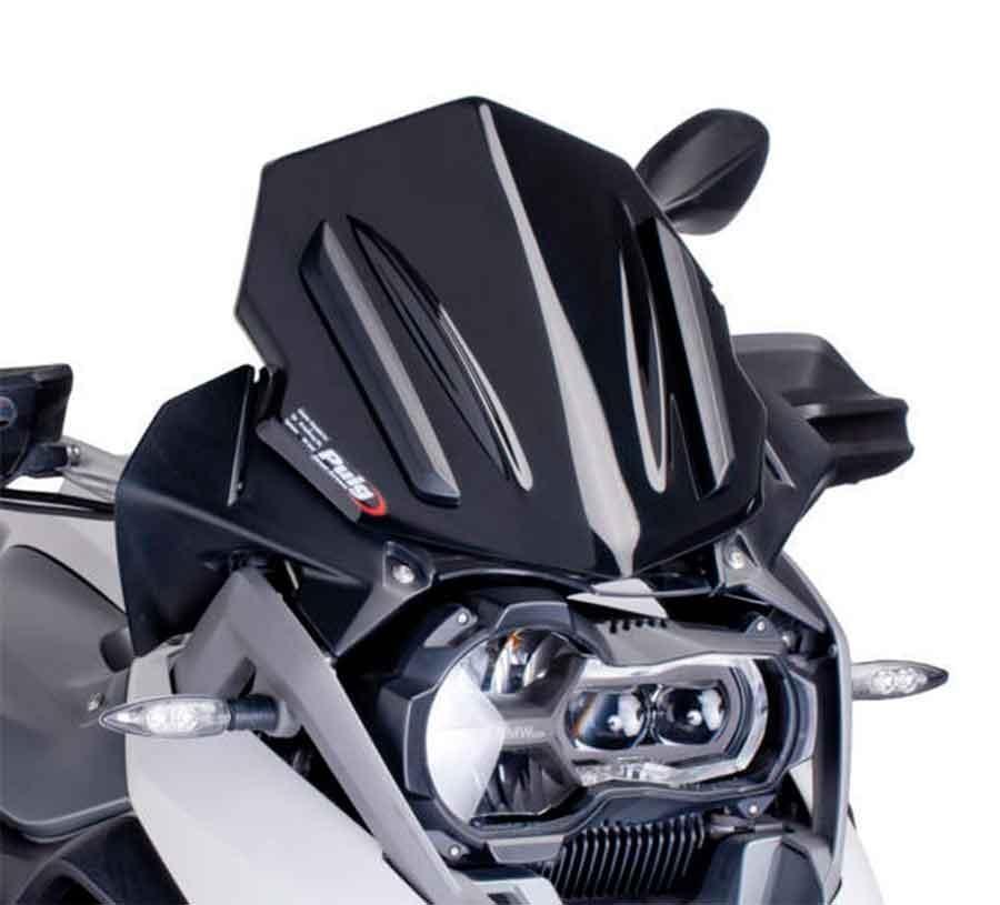 CUPULA PARABRISAS PUIG RACING BMW R1200GS 13-18' CON NEGRO 6487N