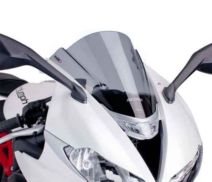 CUPULA PARABRISAS PUIG RACING TRIUMPH DAYTONA 675/R 13-17' CON AHUMA 6498H
