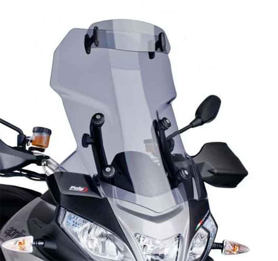 CUPULA PARABRISAS PUIG TOURING CON VISERA APRILIA CAPONORD 1200 13-17' CON HUMO 6502H