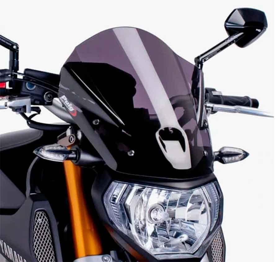 CUPULA PARABRISAS PUIG NEW GENERATION TOURING YAMAHA MT09 13'-16' CON AHU O 6861F