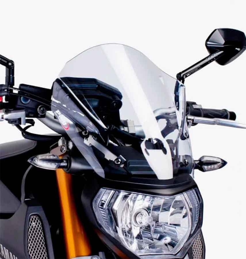 CUPULA PARABRISAS PUIG NEW GENERATION TOURING YAMAHA MT09 13'-16' CON TRANS 6861W