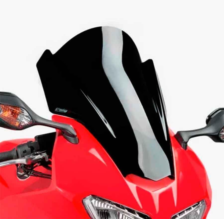 CUPULA PARABRISAS PUIG TOURING HONDA VFR800F 14'-18' CON NEGRO 7007N