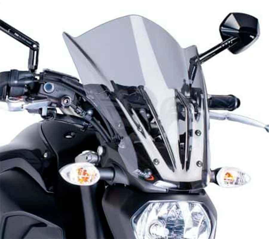 CUPULA PARABRISAS PUIG NEW GENERATION TOURING YAMAHA MT07 14'-17' CON AHUMA 7016H