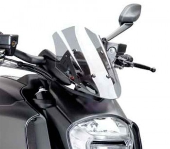 CUPULA PARABRISAS PUIG NEW GENERATION SPORT DUCATI DIAVEL 14-18' CON AHUMAD 7592H