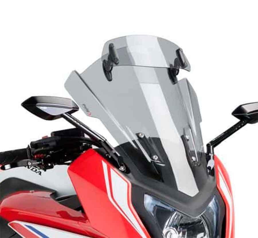 CUPULA PARABRISAS PUIG TOURING CON VISERA HONDA CBR650F 14'-18' CON AHUMADO 7601H