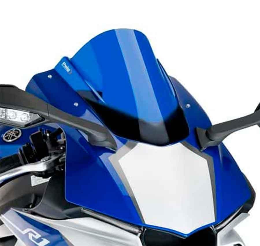 CUPULA PARABRISAS PUIG RACING YAMAHA YZF-R1 15'-18' CON AZUL 7648A