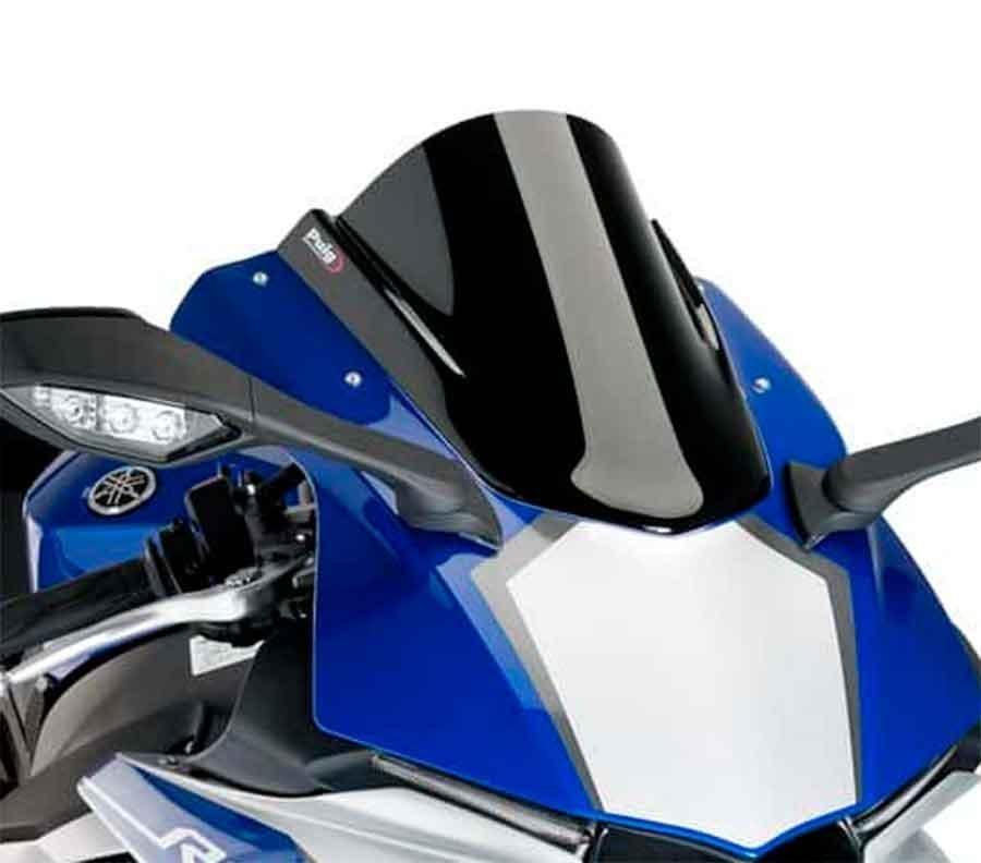 CUPULA PARABRISAS PUIG RACING YAMAHA YZF-R1 15'-18' CON NEGRO 7648N
