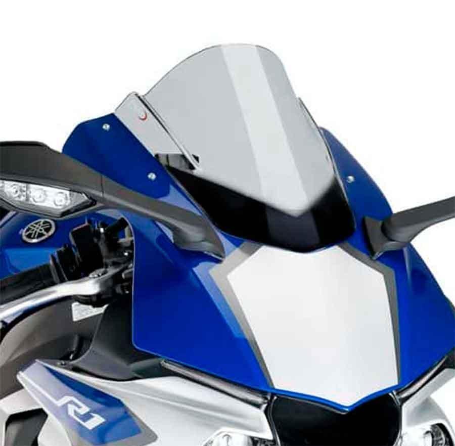 CUPULA PARABRISAS PUIG RACING YAMAHA YZF-R1 15'-18' CON TRANSPARENTE 7648W
