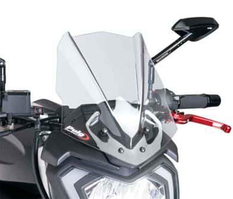 CUPULA PARABRISAS PUIG NEW GENERATION YAMAHA MT-125 15-18' CON TRANSP 7654W