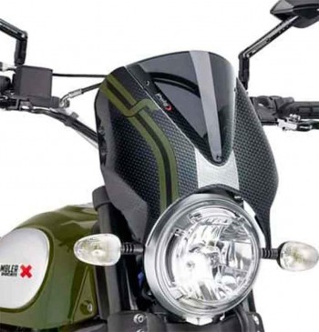CUPULA PARABRISAS PUIG NEW GENERATION SCRAMBLER 15-17 CARB/AHU OSC 8192F