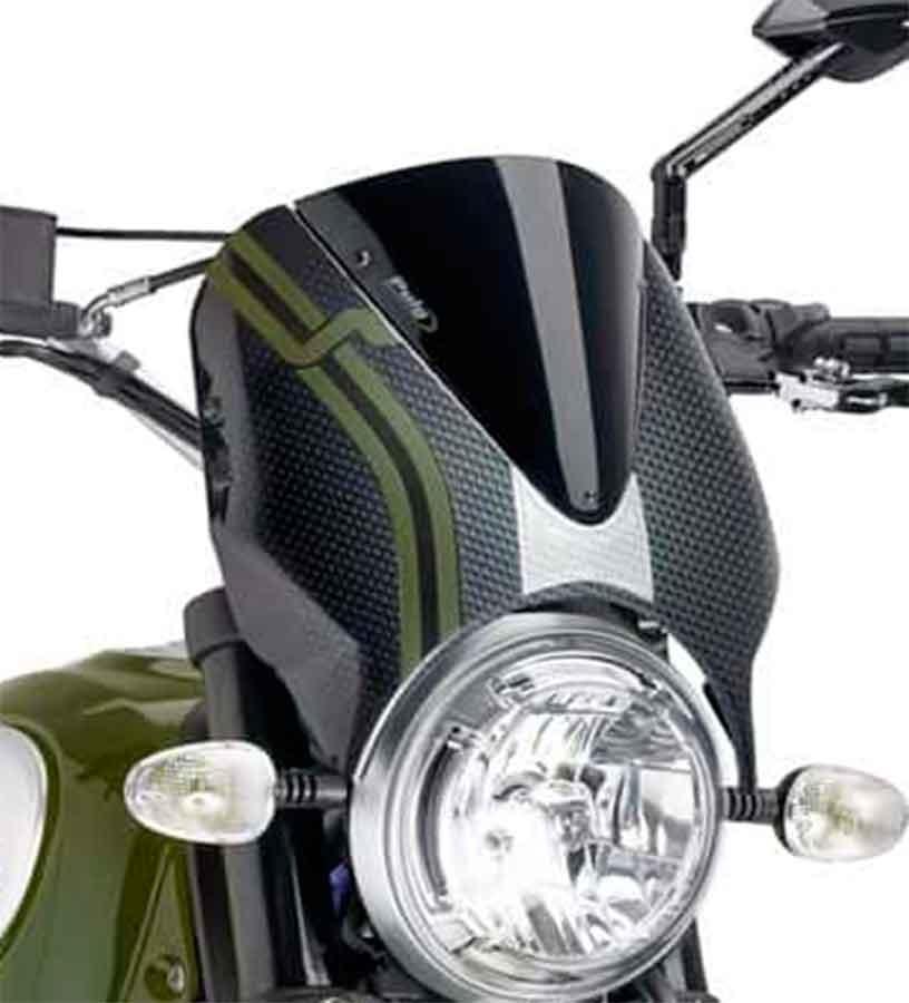 CUPULA PARABRISAS PUIG NEW GENERATION SCRAMBLER 15-17 CARB/NEGRO 8192N