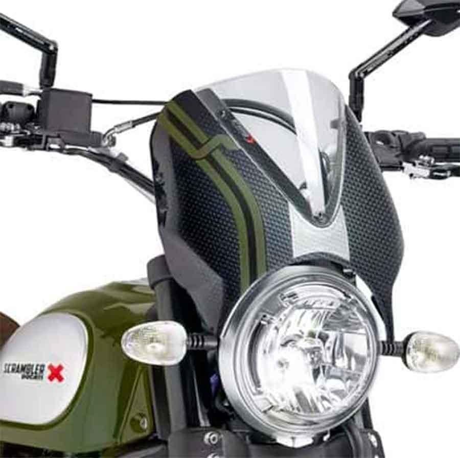 CUPULA PARABRISAS PUIG NEW GENERATION SCRAMBLER 15-17 CARB/TRANSPA 8192W