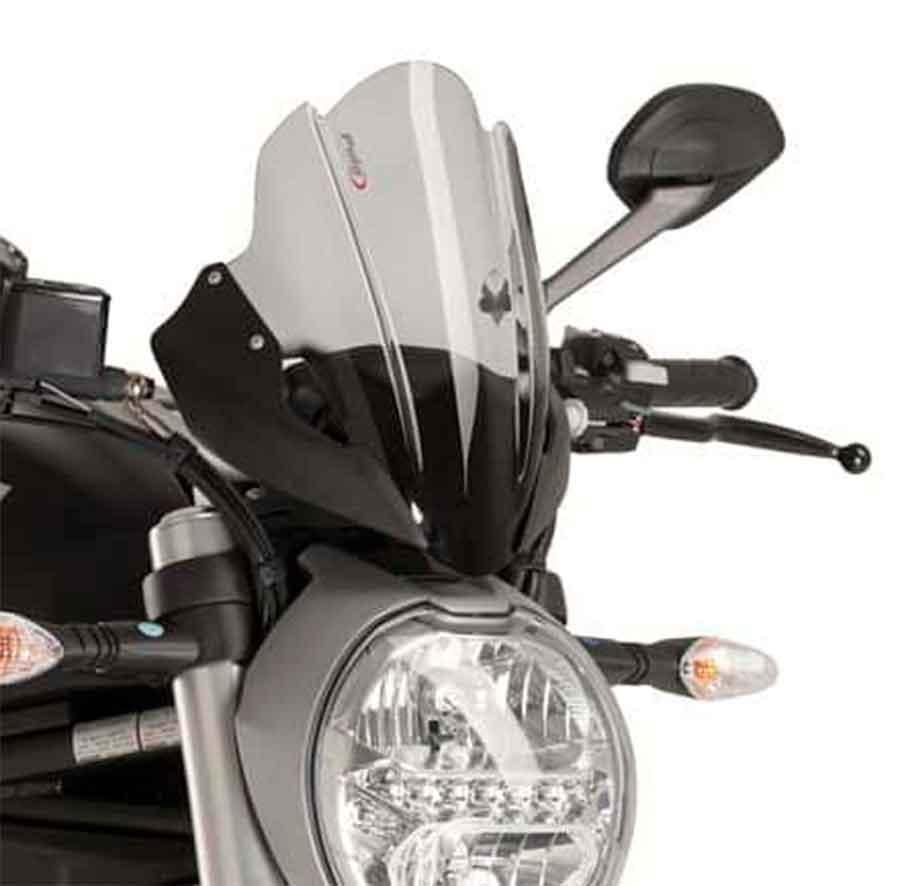 CUPULA PARABRISAS PUIG TOURING DUCATI MONSTER 1200R 16'-18' CON HUMO 8900H