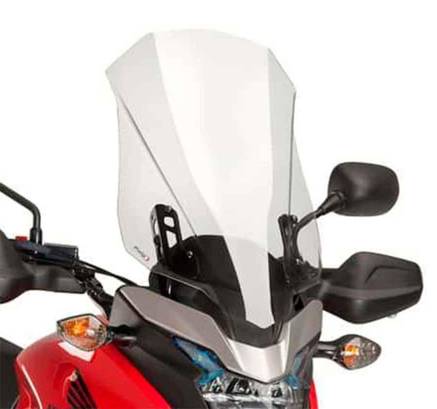 CUPULA PARABRISAS PUIG TOURING NEW GENERATION HONDA CB500X 16'-18' CON TRANSPA 8901W