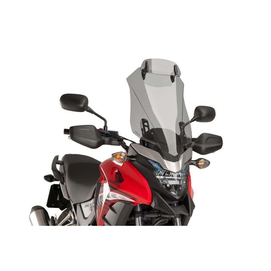 CUPULA PARABRISAS PUIG TOURING CON VISERA HONDA CB500X 16'-18' CON H 8902H