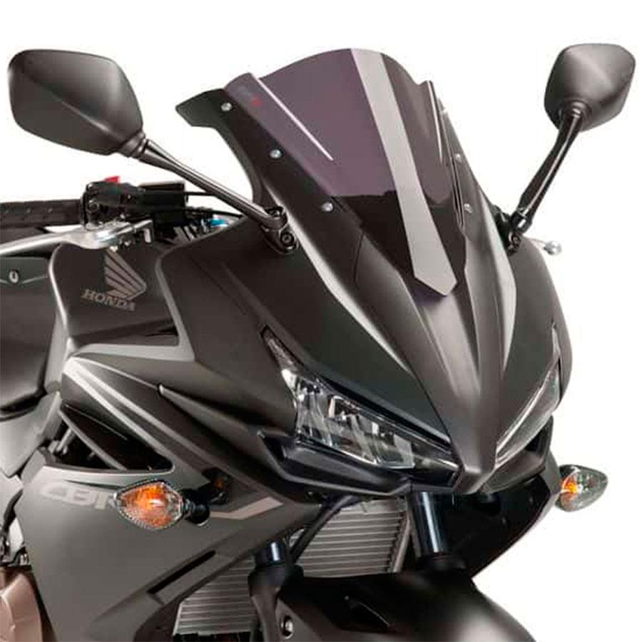 CUPULA PARABRISAS PUIG RACING HONDA CBR500R 16'-18' CON FUME OSCURO 8903F