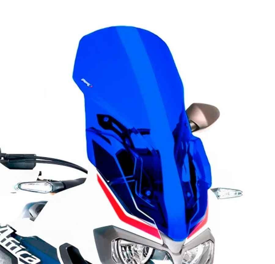 CUPULA PARABRISAS PUIG TOURING CRF1000L AFRICA TWIN 16'-18' CON AZUL 8905A