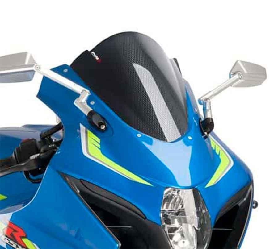 CUPULA PARABRISAS PUIG RACING SUZUKI GSX-R1000 17-18' CON CARBONO 9013C