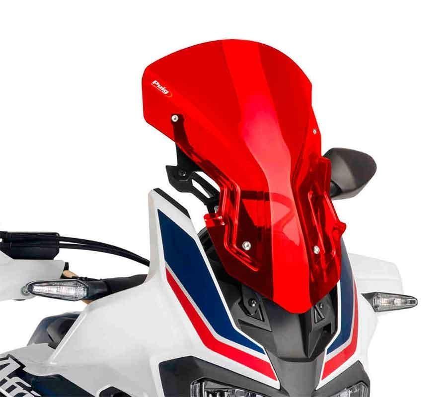 CUPULA PARABRISAS PUIG RACING + KIT SOPORTES AFRICA TWIN 16'-18' CON RO 9155R
