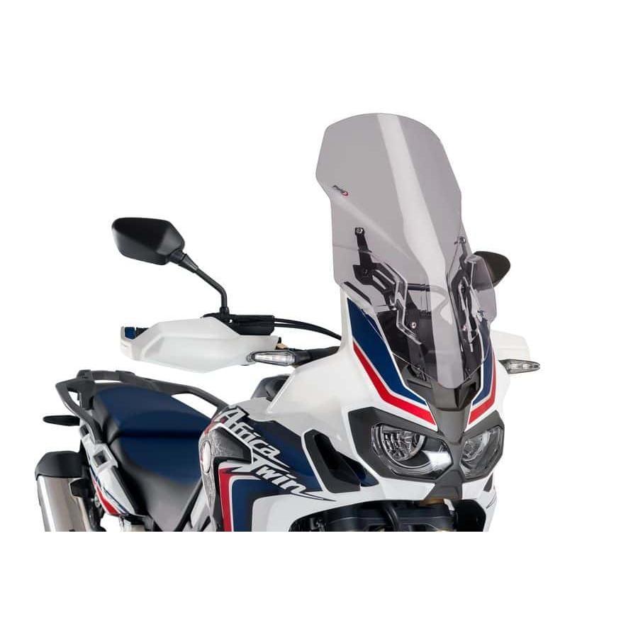 CUPULA PARABRISAS PUIG TOURING + KIT SOPORTES AFRICA TWIN 16'-18' CON H 9156H