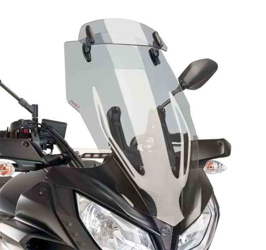CUPULA PARABRISAS PUIG TOURING CON VISERA YAMAHA MT-07 TRACER 16-18' CON AHUMAD 9213H