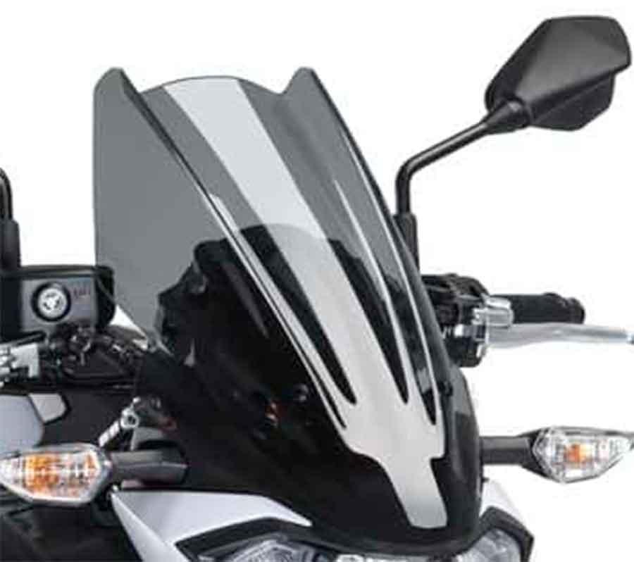 CUPULA PARABRISAS PUIG NAKED NEW GENERATION TOURING KAWASAKI Z650 17-18'CON AHUMADO O 9369F