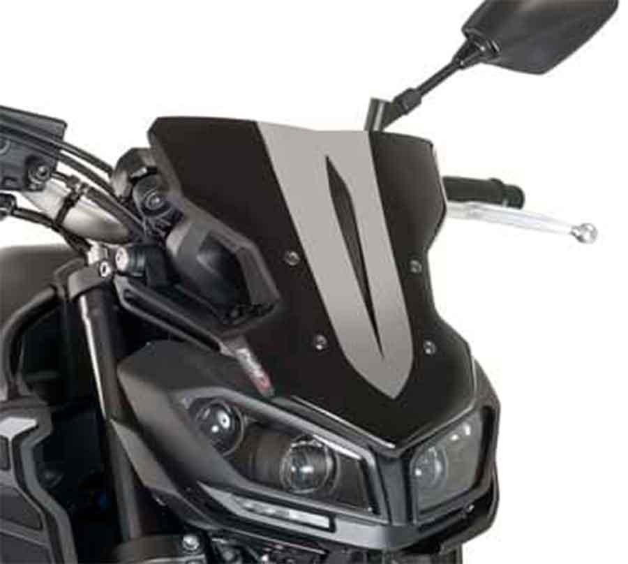 CUPULA PARABRISAS PUIG NEW GENERATION SPORT YAMAHA MT09 17-18' CON NEGRO 9376N