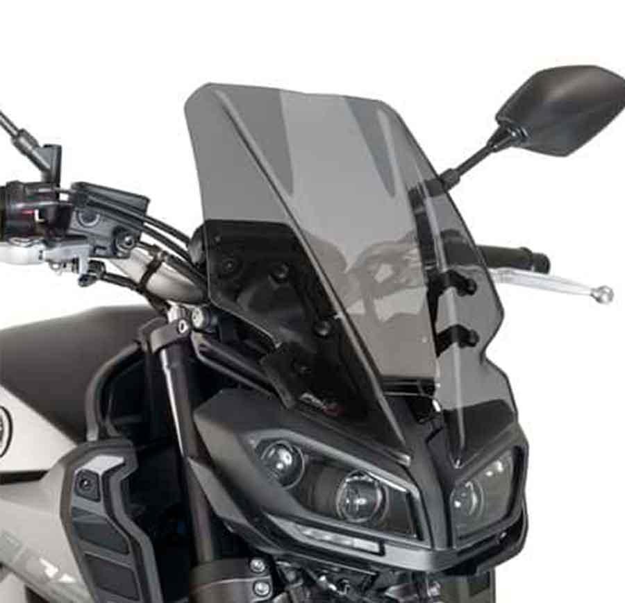 CUPULA PARABRISAS PUIG NEW GENERATION TOURING YAMAHA MT09 17-18' CON FUME 9377F
