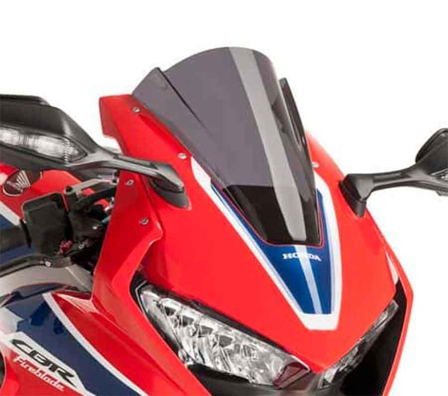 CUPULA PARABRISAS PUIG RACING HONDA CBR1000RR 17-18' CON AHUMADO OSCURO 9407F