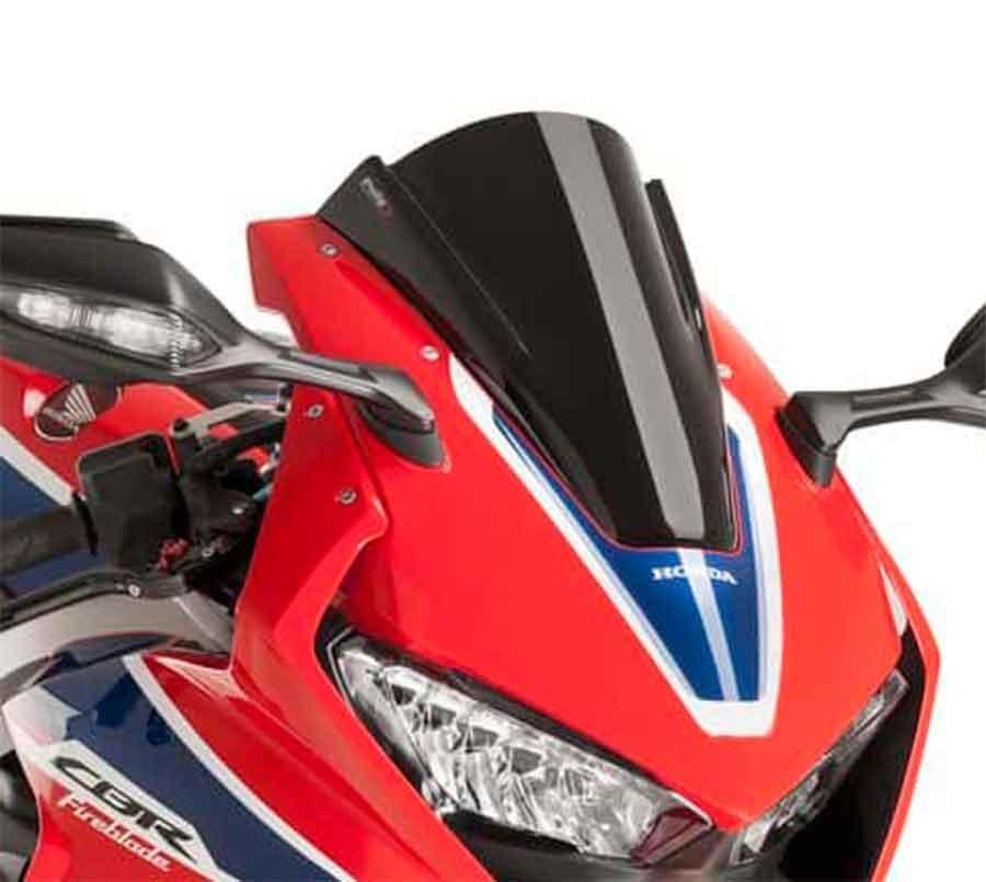 CUPULA PARABRISAS PUIG RACING HONDA CBR1000RR 17-18' CON NEGRO 9407N