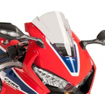 CUPULA PARABRISAS PUIG RACING HONDA CBR1000RR 17-18' CON TRANSPARENTE 9407W