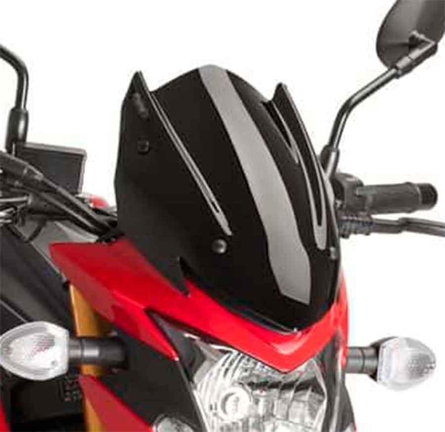 CUPULA PARABRISAS PUIG NEW GENERATION SPORT SUZUKI GSX-S750 17-18' CON NEGRO 9435N