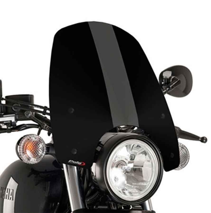 CUPULA PARABRISAS PUIG NAKED NEW GENERATION TOURING YAMAHA XV950/R 14-18'CON NEGRO 9438N