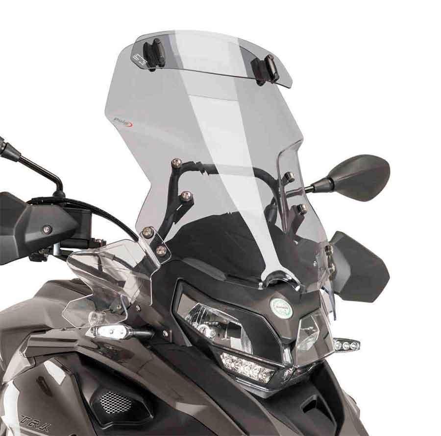 CUPULA PARABRISAS PUIG TOURING CON VISERA BENELLI TRK502 16-18 CON AHUMADO 9508H