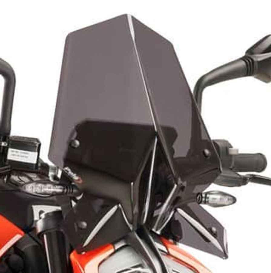 CUPULA PARABRISAS PUIG NEW GENERATION KTM 125/390 DUKE 17-18' CON FU 9514F