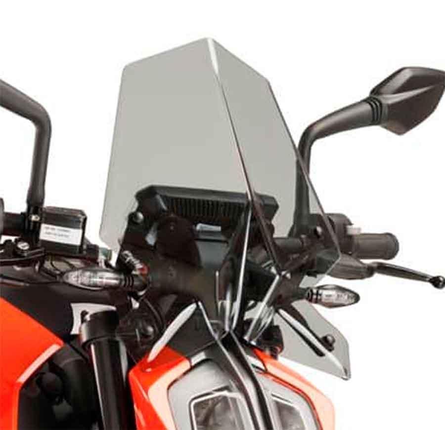 CUPULA PARABRISAS PUIG NEW GENERATION KTM 125/390 DUKE 17-18' CON HU 9514H