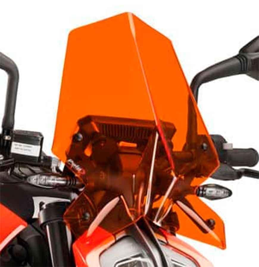 CUPULA PARABRISAS PUIG NEW GENERATION KTM 125/390 DUKE 17-18' CON NA 9514T