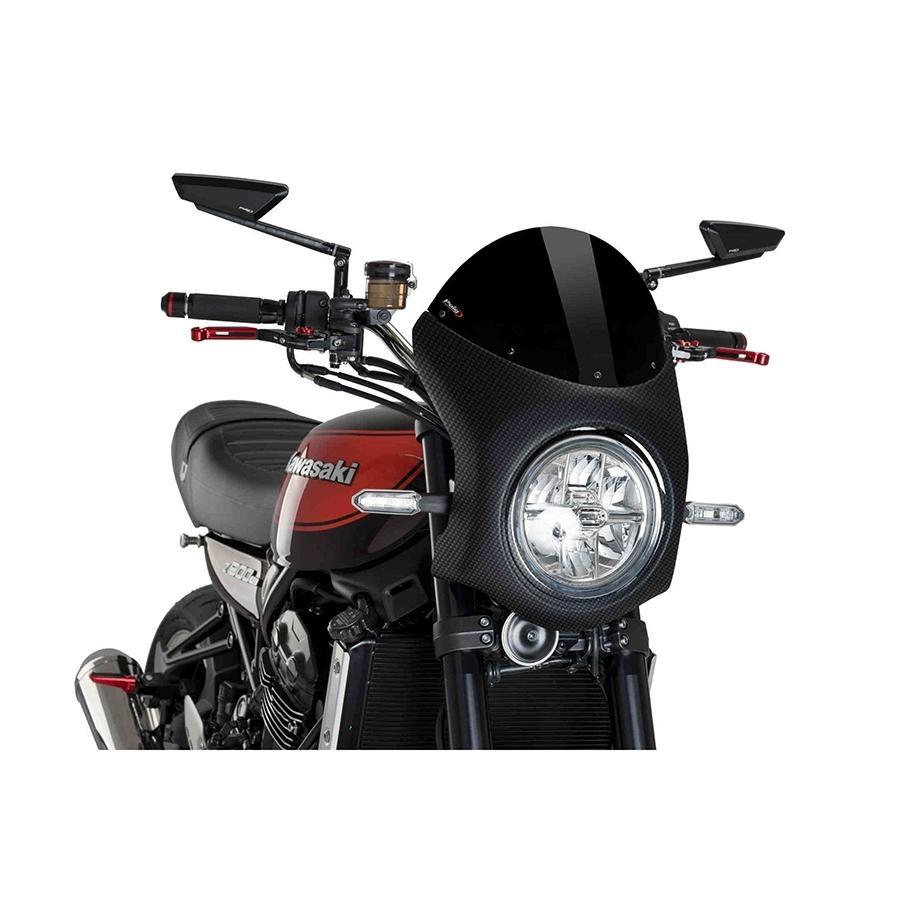 SEMICARENADO PUIG SIMIL CARBONO KAWASAKI Z900RS 18'CON NE 9596N